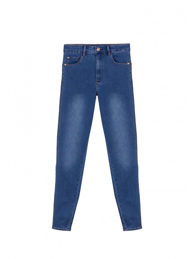 Jeans skinny cintura alta mujer