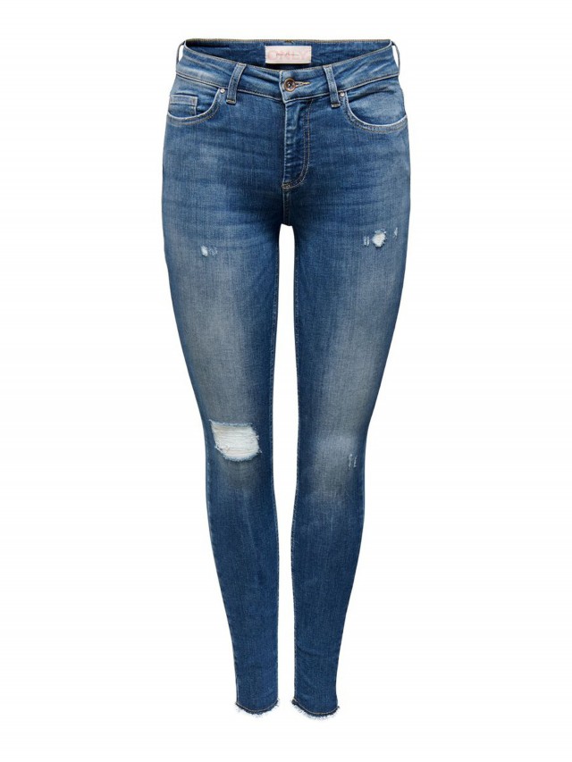 Jeans skinny detalle roturas mujer