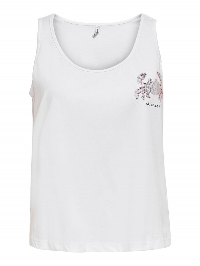 Top cangrejo mujer