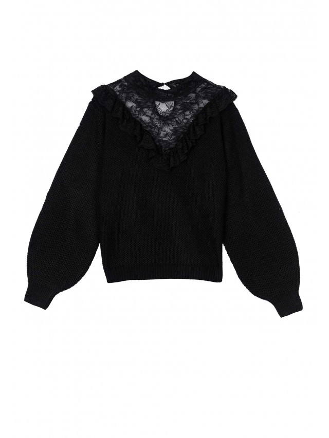 Jersey pecho espalda bordado mujer