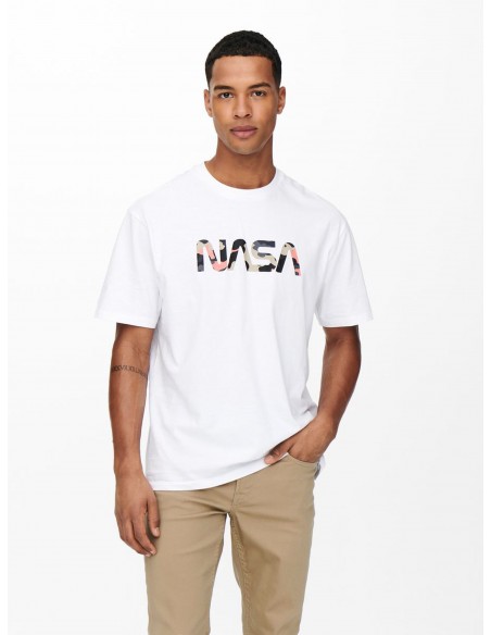 Camiseta manga corta NASA...